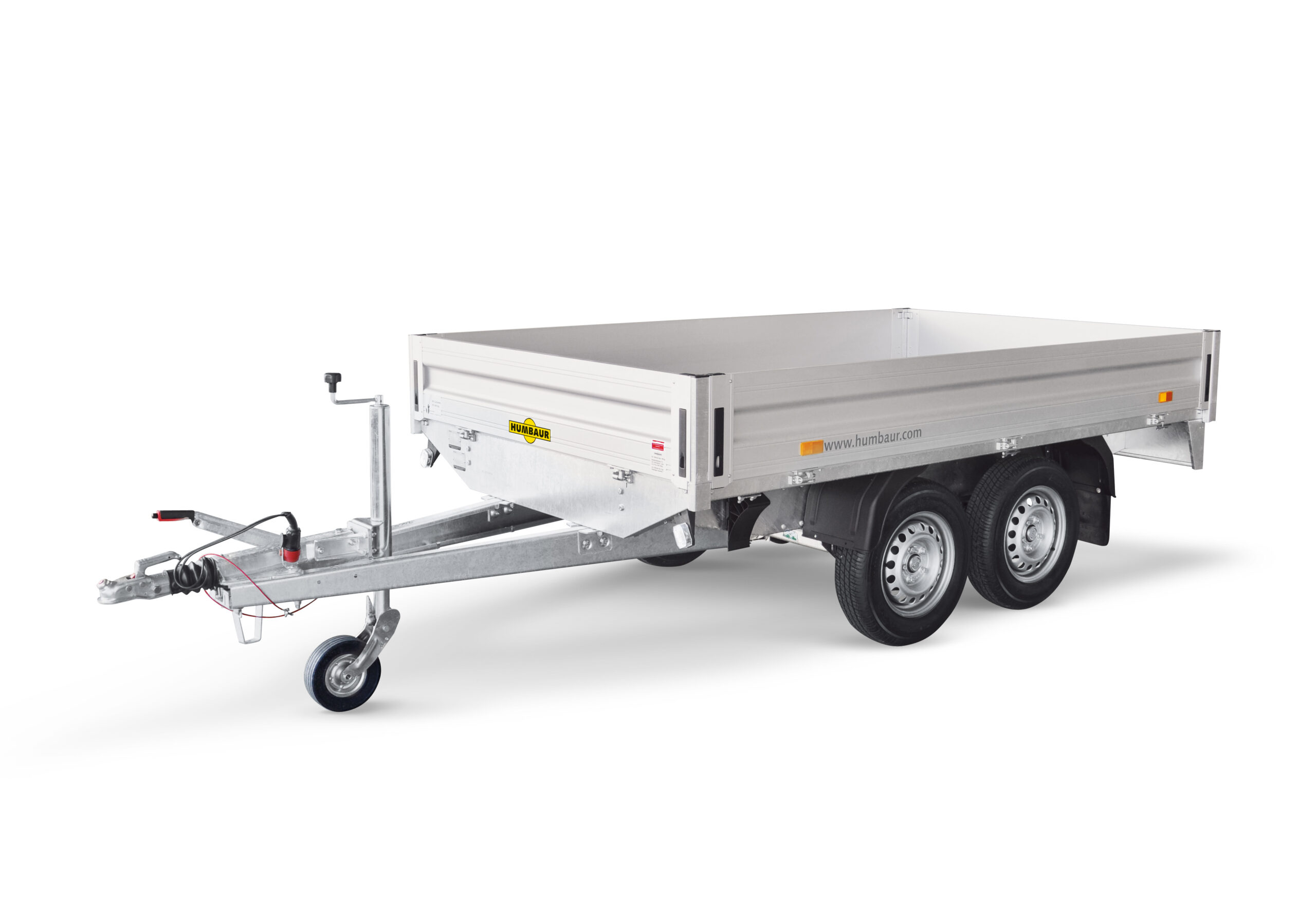 Humbaur PKW-Anhänger Hochlader HN 203116, 2000kg, Ladefläche 3,10 x 1,65m 10 Zoll Bereifung