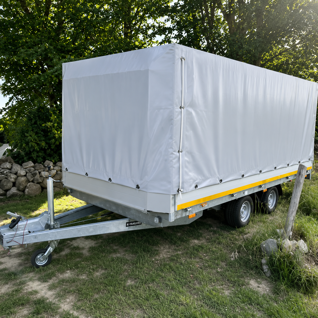 Plateauanhänger EDUARD 4020 Cargo Hochlader PL16